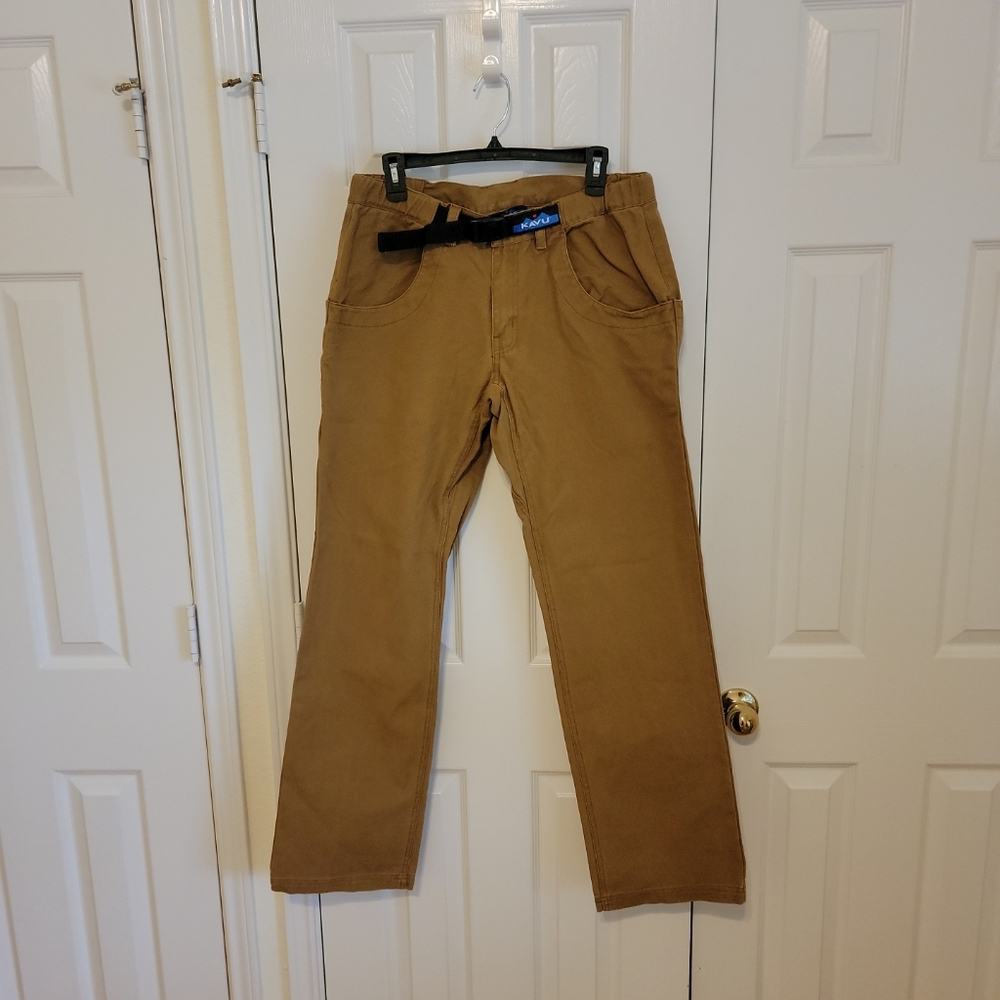 Kavu Chiliwack Khaki Pants in men's size M